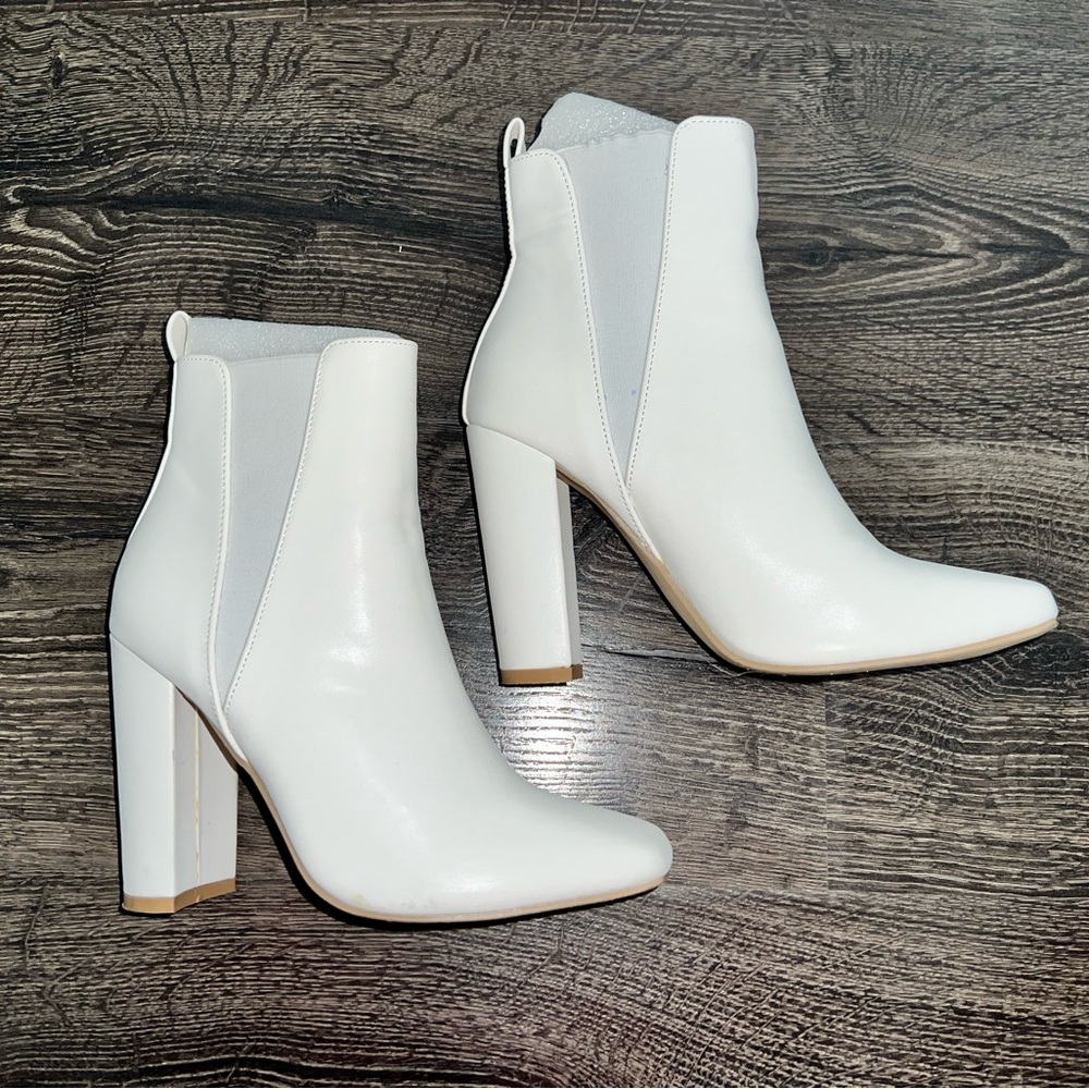White boots